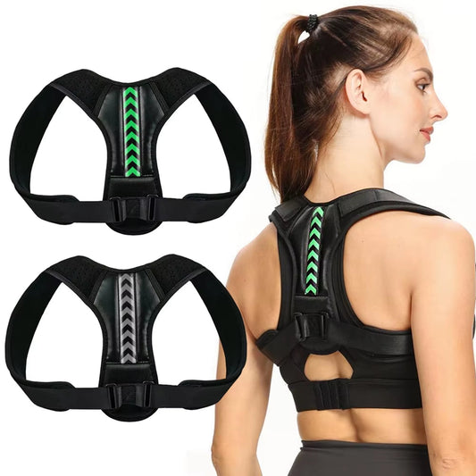 Adjustable Back Shoulder Posture Corrector Belt Clavicle Spine Support Reshape Your Body Home Office Sport Upper Back Neck Brace