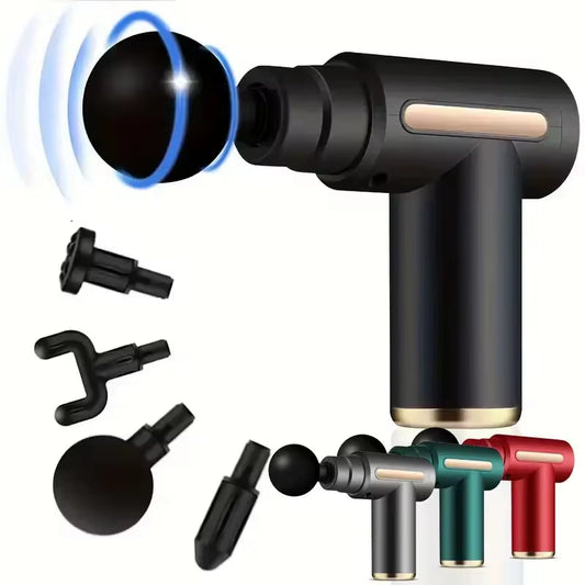 2026 Fascia Gun Muscle Relaxation Massager Electric Vibration Massage Gun Professional Grade Neck Mask Gun